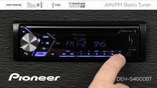 How To  AMFM Radio Tuner on Pioneer InDash Receivers 2018 [upl. by Delaryd283]