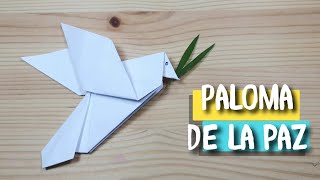 PALOMA DE LA PAZ DE ORIGAMI [upl. by Paxon]