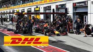 DHL Fastest Pit Stop Award New F1 Pit Stop World Record Red Bull RacingMax Verstappen [upl. by Sallyann]