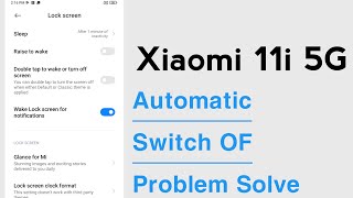 Xiaomi 11i 5G Automatic Phone Switch Off Problem Solve [upl. by Bluefarb]