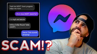 How Scammers Use Facebook Messenger To Scam [upl. by Gorden]