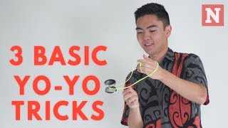 Learn How To Do These 3 Basic YoYo Tricks From Champion Evan Nagao [upl. by Adnanref]