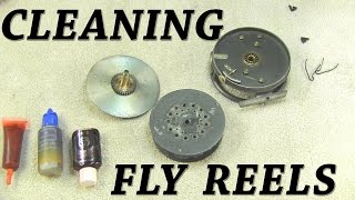 How to Clean a Fly Reel  Vintage Hardy Click and Pawl Fly Reel [upl. by Brandes]