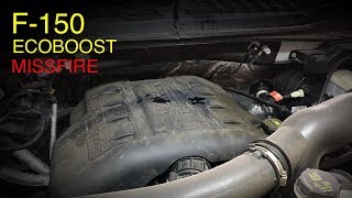 F150 Ecoboost Ignition Coil Boot Replacement Misfire [upl. by Idelia]