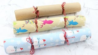 DIY easy Christmas crackers [upl. by Naasah]