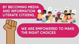 Media and Information Literate Citizens Think Critically Click Wisely [upl. by Rimat]