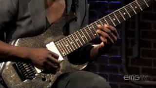 Animals as Leaders Tosin Abasi plays quotWave of Babiesquot on EMGtv [upl. by Pebrook887]