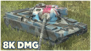 Chieftain Mk6 • 8K DMG • 5 KILLS • WoT Blitz [upl. by Serafina732]