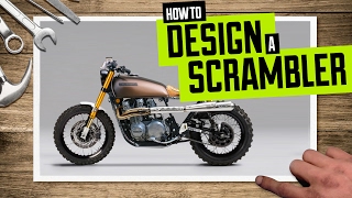 How to design a Scrambler motorcycle [upl. by Hussar]