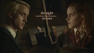 Draco amp Hermione  The Night We Met [upl. by Sesilu]