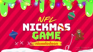 Nickelodeon HD US Christmas Advert 2022 🎅 NFL Nickmas Game [upl. by Auqinahs]