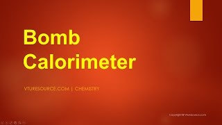 Bomb Calorimeter [upl. by Ann-Marie]