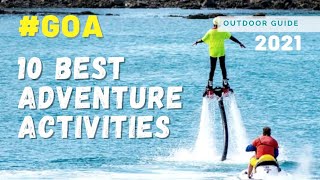 10 Best Adventure Activities in Goa 2024  With Price amp Locations [upl. by Ainigriv343]