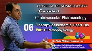 Cardiovascular Pharmacology Ar  06  Ischemic heart disease pathophysiology [upl. by Eintroc901]