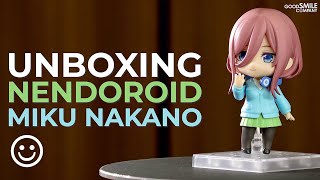 Nendoroid Miku Nakano Unboxing amp Parts Overview  Good Smile Company [upl. by Yert]