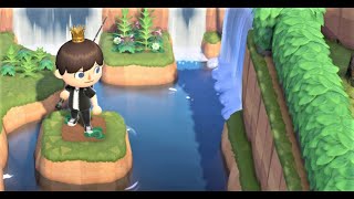 Catching every Fish  Animal Crossing New Horizons  No Commentary [upl. by Pontus]