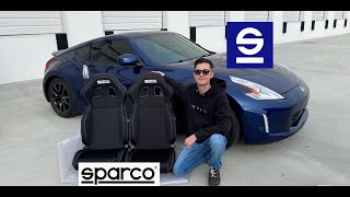 370z Sparco R100 Race Seat Install  Episode 3 [upl. by Eema]