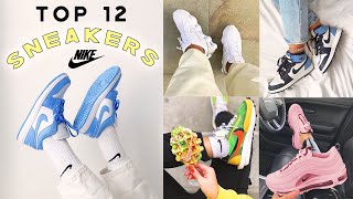 TOP 12 NIKE SNEAKERS FOR WOMEN 2021 [upl. by Boorman]