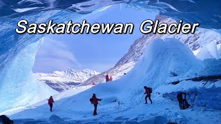 Saskatchewan Glacier Ice Cave Adventure [upl. by Athiste]