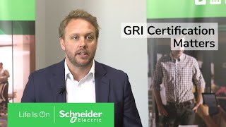 Sustainability Reporting GRI Certification Matters  Schneider Electric [upl. by Yecad]