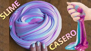 COMO HACER SLIME FACIL 1 INGREDIENTE  SIN BORAX [upl. by Sabina]