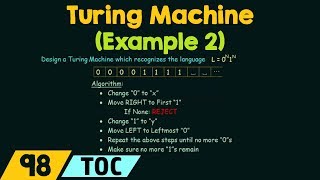 Turing Machine Example 2 [upl. by Nesilla]