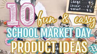 10 Easy School Market Day Ideas to Make amp Sell [upl. by Lem]