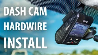 How to Hardwire install a dash cam with USB power supply [upl. by Heppman177]