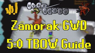 Old School RuneScape  Zamorak GWD 50 Ranged Solo Guide [upl. by Koss]