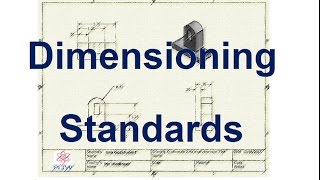 Dimensioning Standards [upl. by Attalanta]