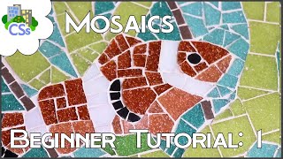 Mosaics For Beginners Tutorial 1  Essential Tools [upl. by Renae]