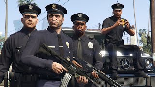 GTA 5  Police Missions with Cop Trevor Story Mode [upl. by Ardnac580]