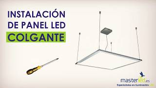 Cómo instalar un panel LED en suspensión [upl. by Enyak999]