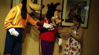 Goofy and Max in Walt Disney World Hollywood Studios [upl. by Smada]