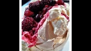 The Easiest amp Simplest Pavlova Recipe in the World  FOODIE HACK [upl. by Neo]