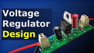 5V Regulator design tutorial  How it works how to design PCB altium [upl. by Aleicarg]