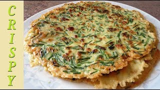 Chinese Egg and Garlic Chive Pancakes [upl. by Farrington]