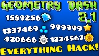 Geometry Dash Stats Editor Stars Coins Usercoins amp more 212 Steam [upl. by Uolymme]