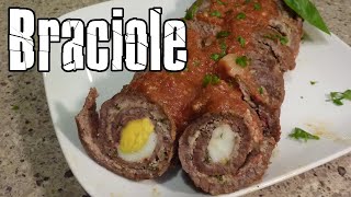 EASY Braciole and Tomato Sauce  Keto recipe [upl. by Leland230]