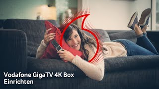 Vodafone GigaTV 4K Box  Einrichten  tvhilfe [upl. by Stralka]