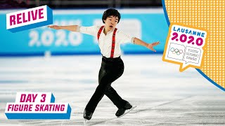 RELIVE  Figure Skating  Mens Single Free Programme  Day 3  Lausanne 2020 [upl. by Nive]