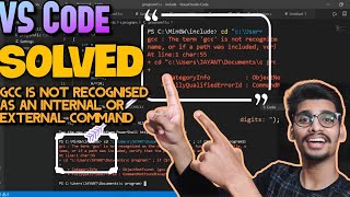 GCC is not recognized as an internal or external command error  100 SOLVED [upl. by Milan360]