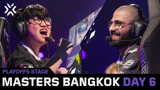 VALORANT Masters Bangkok  Playoffs  Day 1 [upl. by Cybill912]