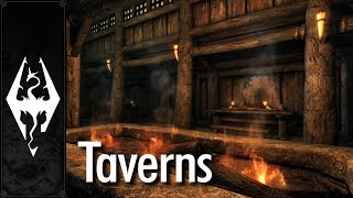 Skyrim  Music amp Ambience  Taverns [upl. by Ennylhsa]