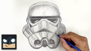 How To Draw Stormtrooper  Sketch Saturday [upl. by Hazard]