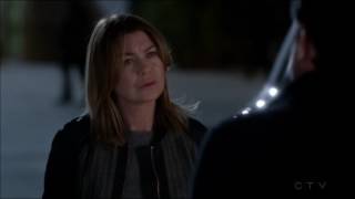 Meredith and Nathan 12x23 First kiss [upl. by Gwenneth]