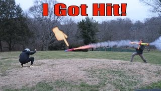 Homemade Nerf Rocket Launcher powerful [upl. by Mollee151]