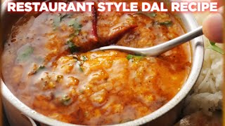 Restaurant Style Dal Recipe Anyone Can Make [upl. by Neillij]