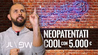 Neopatentati 3 auto cool a 5000 euro  Le dritte di Andrea [upl. by Assirek]