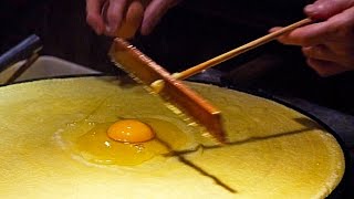 Beijing Street Food  Chinese Traditional Crepe Jian Bing [upl. by Adnohsek195]